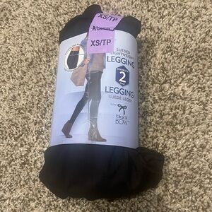 XS: Blackbow 2 Pack Leggings Women